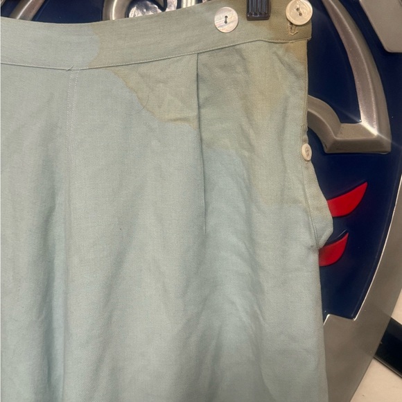 True Vintage 1930s Gaucho Pants — Cashmere & Wool Blend in Misty Blue (Need TLC) - Picture 2 of 11